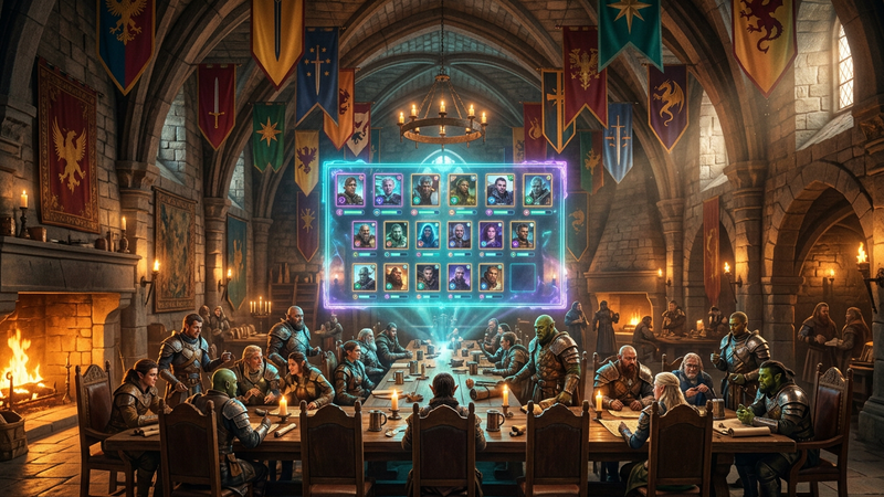 RankSurge hero art for the guide to seeing your WoW guild roster and where you rank